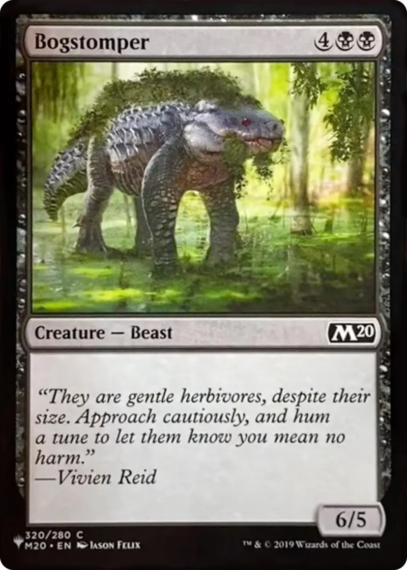 Bogstomper [The List] 1