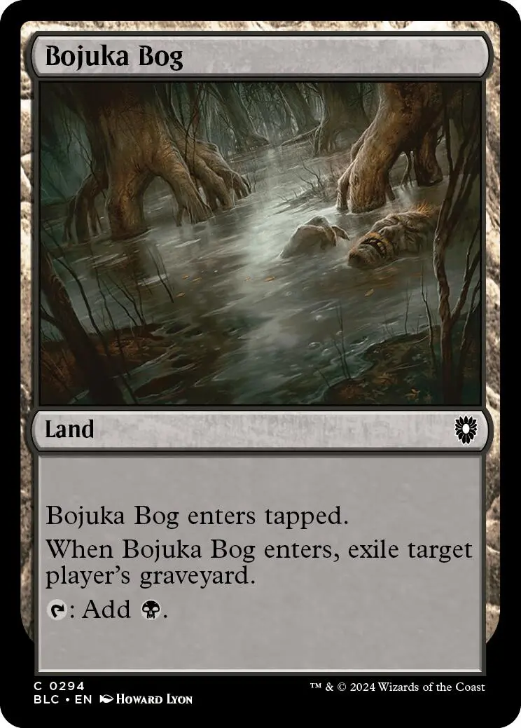 Bojuka Bog [Bloomburrow Commander] 1