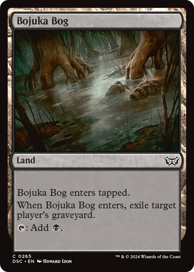 Bojuka Bog [Duskmourn: House Of Horror Commander] 1