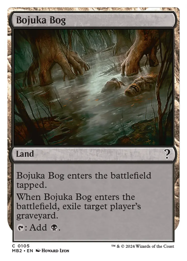 Bojuka Bog (White Border) [Mystery Booster 2] 1