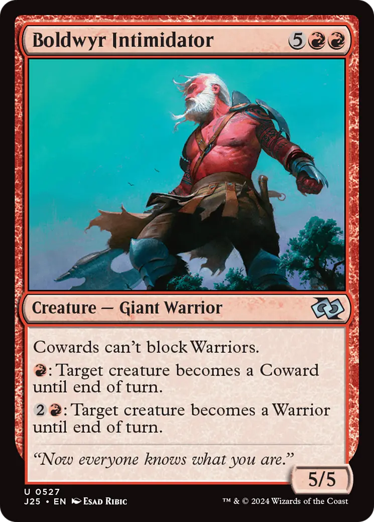 Boldwyr Intimidator [Foundations Jumpstart] 1