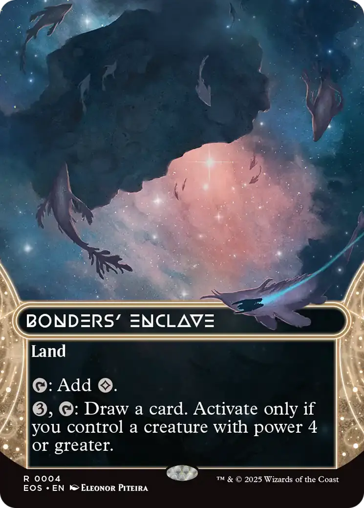 Bonders' Enclave (0004) (Borderless) [Edge Of Eternities: Stellar Sights] 1