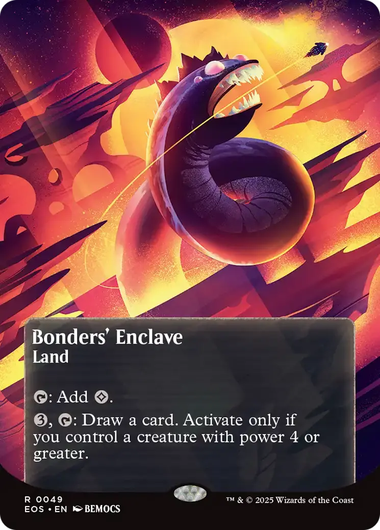 Bonders' Enclave (0049) (Borderless) [Edge Of Eternities: Stellar Sights] 1