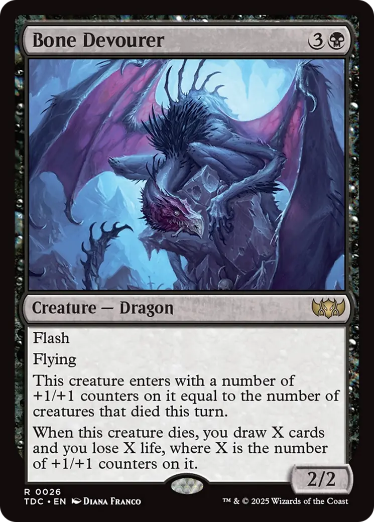 Bone Devourer [Tarkir: Dragonstorm Commander] 1