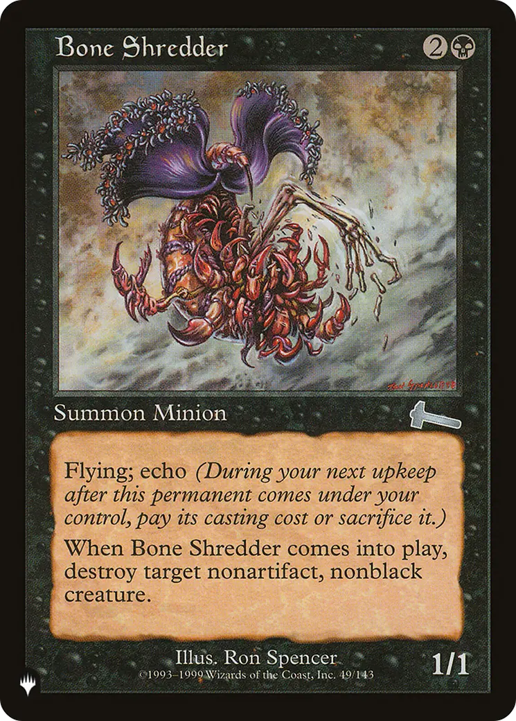 Bone Shredder [The List] 1