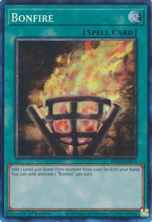 Bonfire (Cr) [Ra03-En073] Prismatic Collector's Rare 1