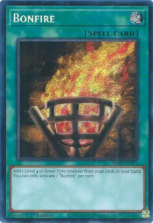 Bonfire (Secret Rare) [Ra03-En073] Secret Rare 1