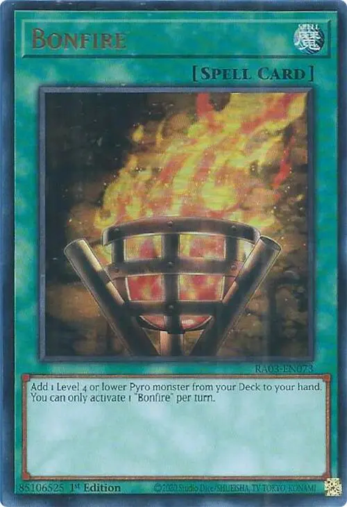 Bonfire (Ur) [Ra03-En073] Ultra Rare 1