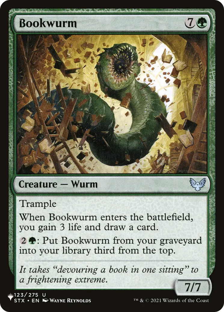 Bookwurm [The List] 1
