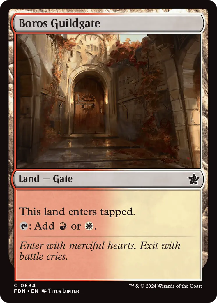 Boros Guildgate [Foundations] 1