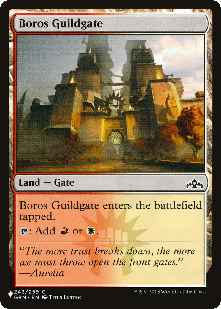 Boros Guildgate [The List] 1