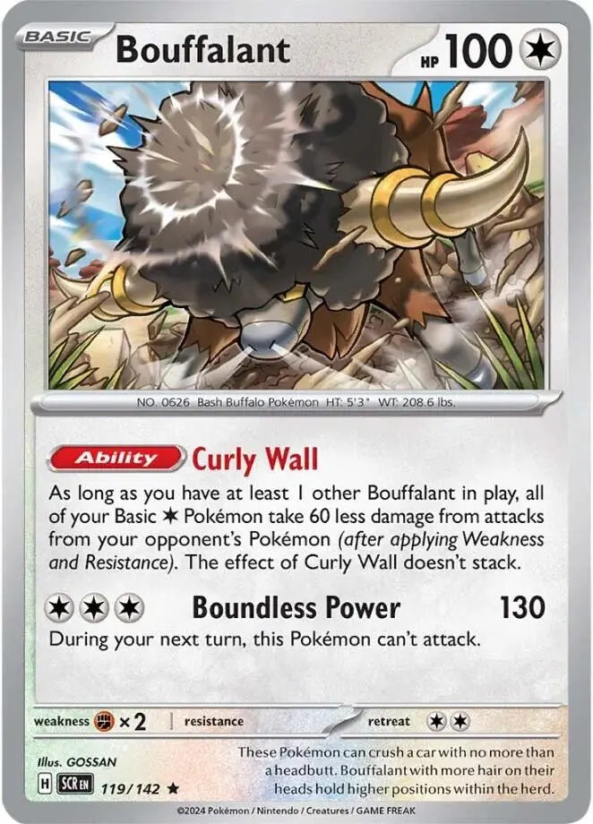 Bouffalant (119/142) [Scarlet & Violet: Black Star Promos] 1