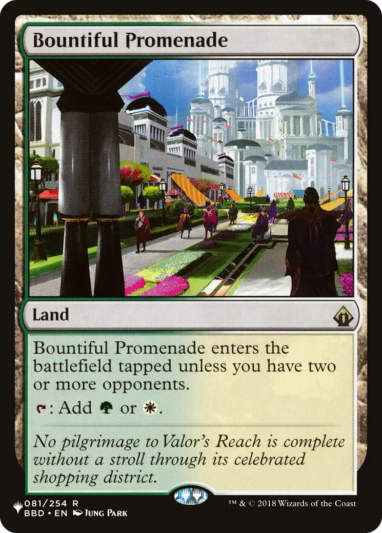 Bountiful Promenade [The List] 1