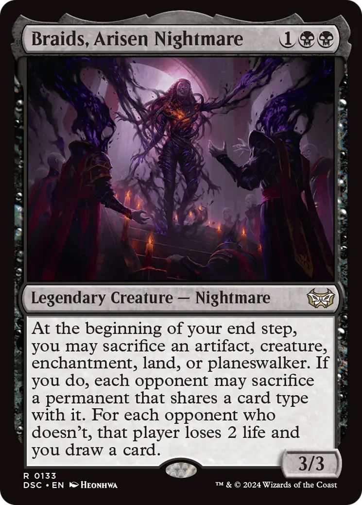 Braids, Arisen Nightmare [Duskmourn: House Of Horror Commander] 1