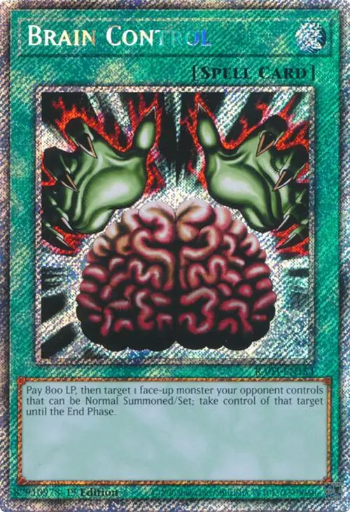 Brain Control (Platinum Secret Rare) [Ra03-En154] Platinum Secret Rare 1