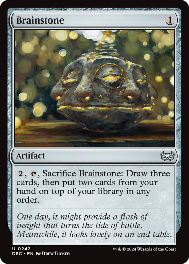 Brainstone [Duskmourn: House Of Horror Commander] 1