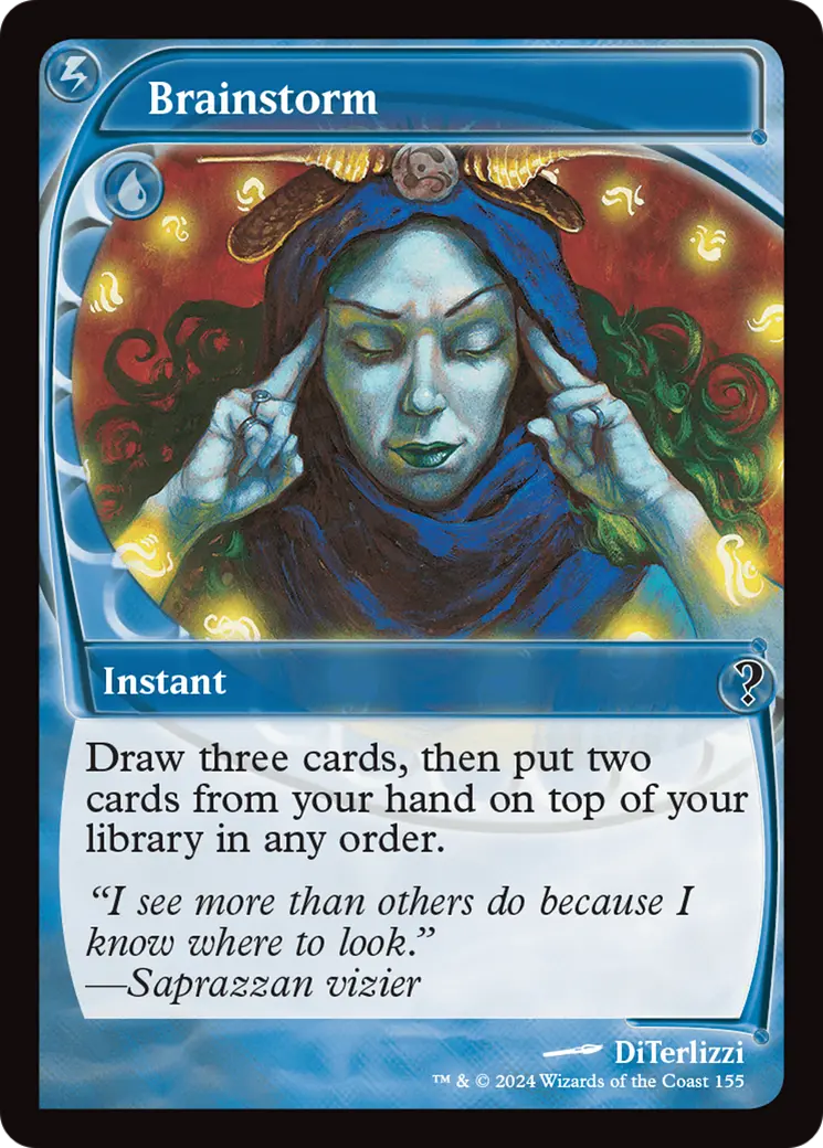 Brainstorm (Future Sight) [Mystery Booster 2] 1