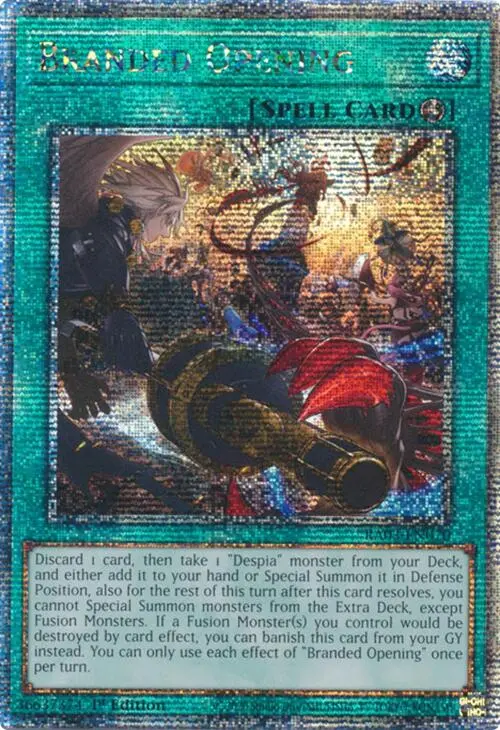 Branded Opening (Quarter Century Secret Rare) [Ra03-En070] Quarter Century Secret Rare 1