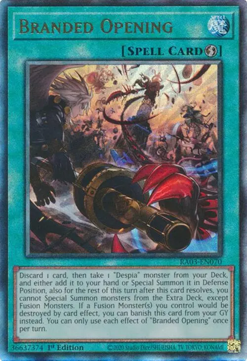 Branded Opening (Utr) [Ra03-En070] Prismatic Ultimate Rare 1
