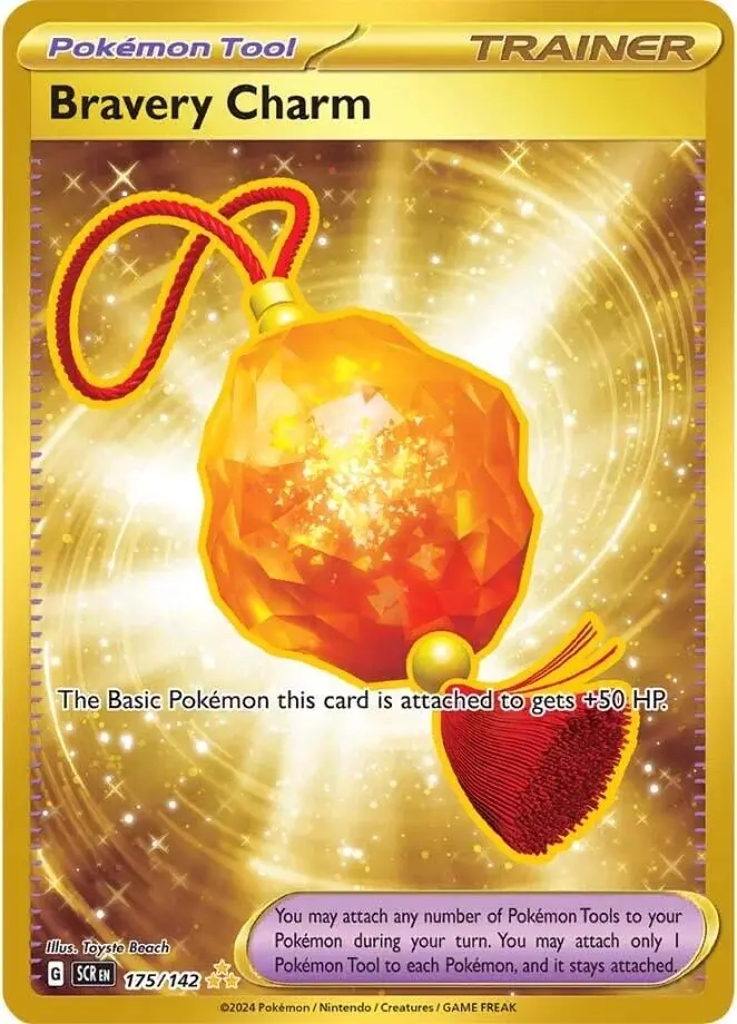 Bravery Charm (175/142) [Scarlet & Violet: Stellar Crown] 1
