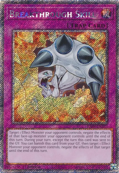 Breakthrough Skill [Ra04-En202] Platinum Secret Rare 1
