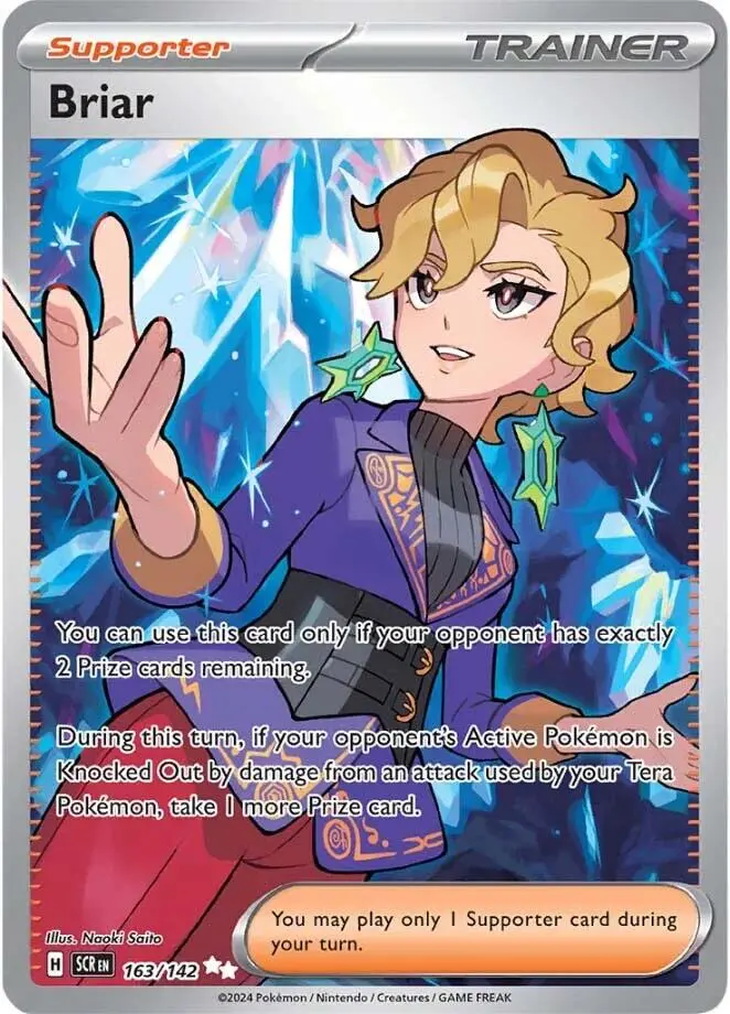 Briar (163/142) [Scarlet & Violet: Stellar Crown] 1