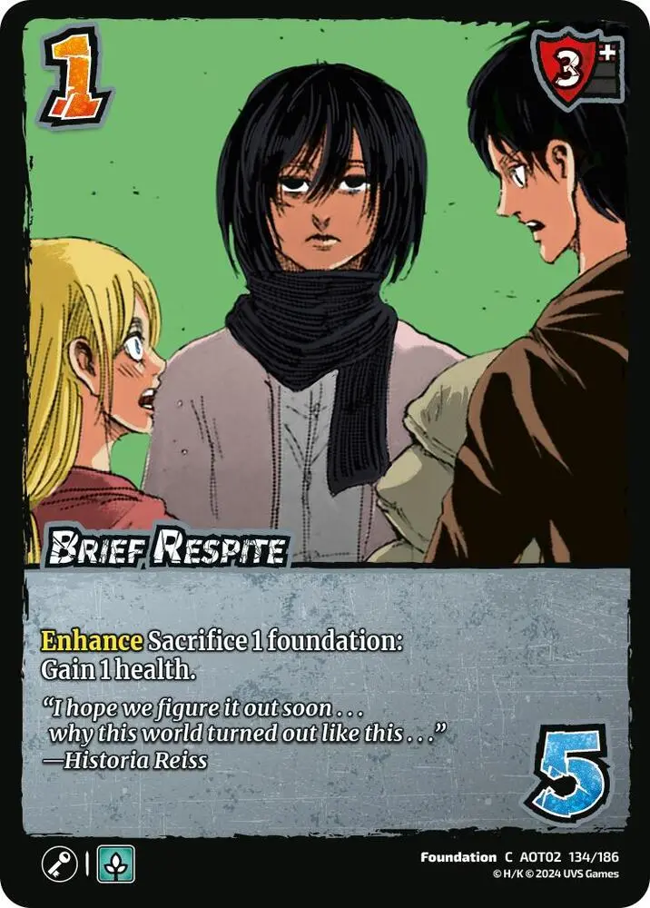 Brief Respite - Attack On Titan: Origins Of Power (Aot02) 1