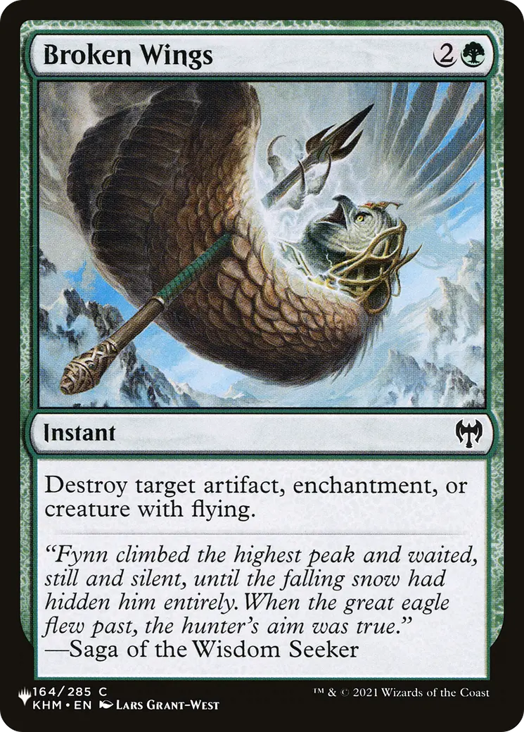 Broken Wings [The List] 1