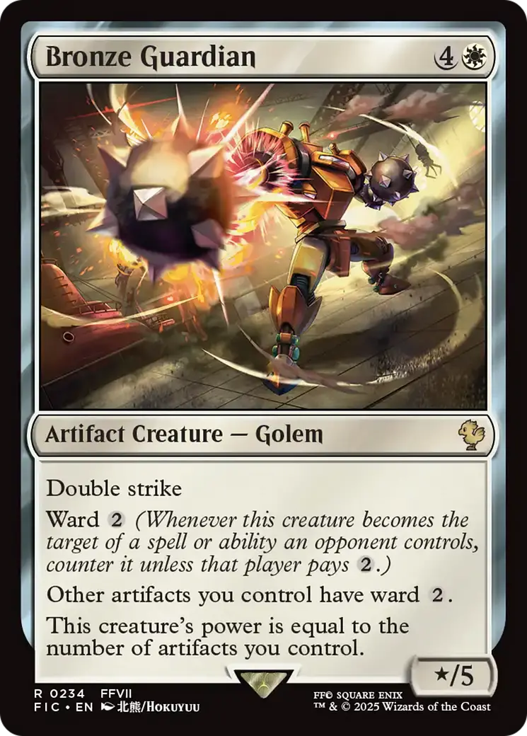 Bronze Guardian [Final Fantasy Commander] 1