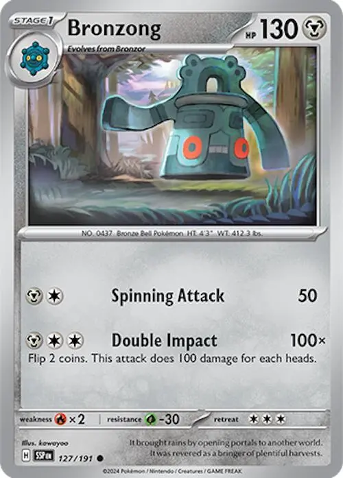 Bronzong (127/191) [Scarlet & Violet: Surging Sparks] 1