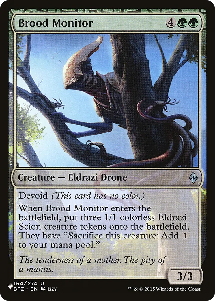 Brood Monitor [The List] 1