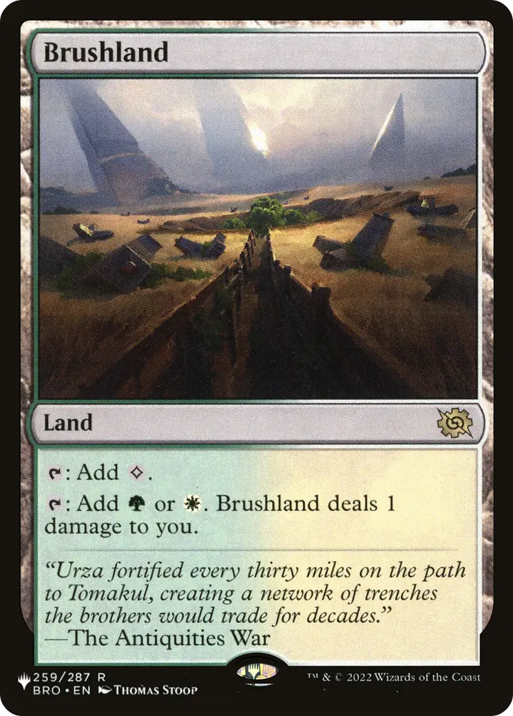 Brushland [The List] 1
