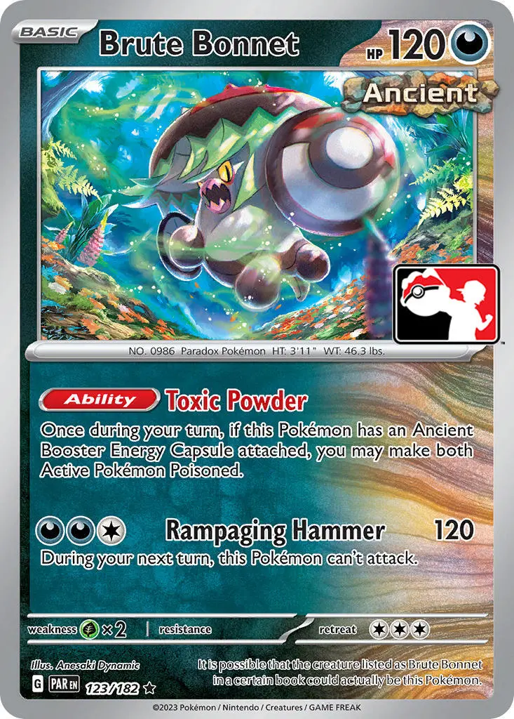 Brute Bonnet (123/182) [Prize Pack Series Five] 1