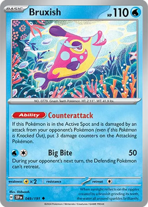 Bruxish (049/191) [Scarlet & Violet: Surging Sparks] 1