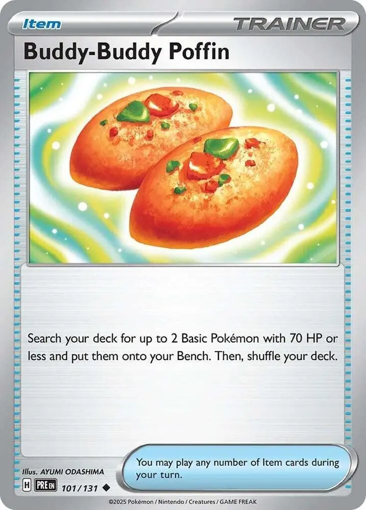 Buddy-Buddy Poffin (101/131) [Scarlet & Violet: Prismatic Evolutions] 1