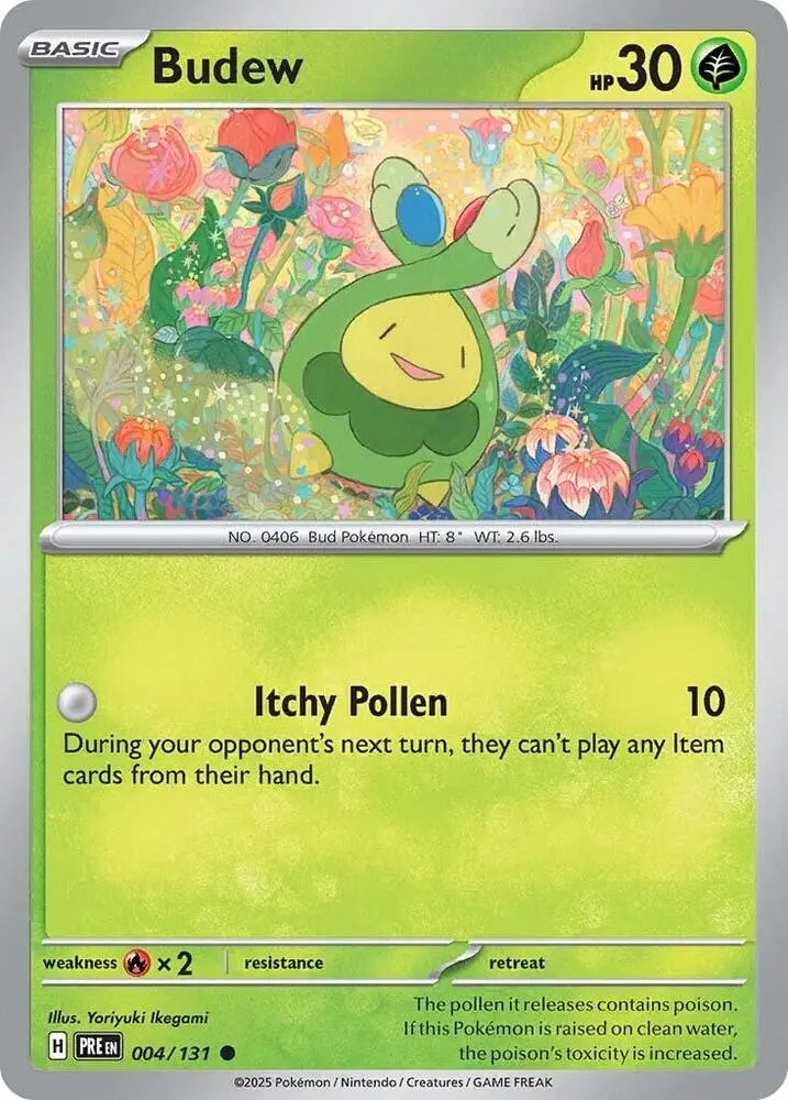 Budew (004/131) [Scarlet & Violet: Prismatic Evolutions] 1
