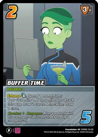 Buffer Time - Stk03 15/22 - U 1