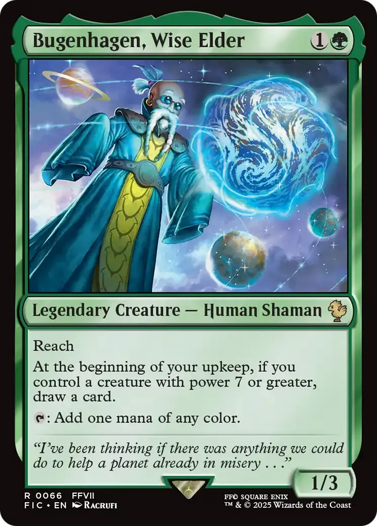 Bugenhagen, Wise Elder [Final Fantasy Commander] 1