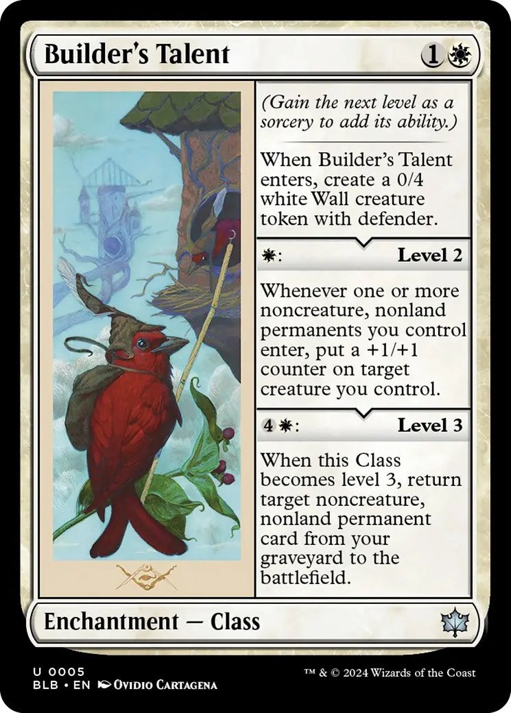 Builder's Talent [Bloomburrow] 1