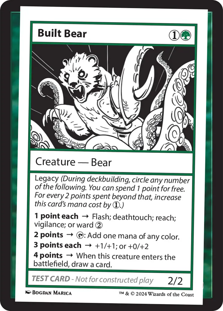 Built Bear [Mystery Booster 2 Playtest Cards] 1