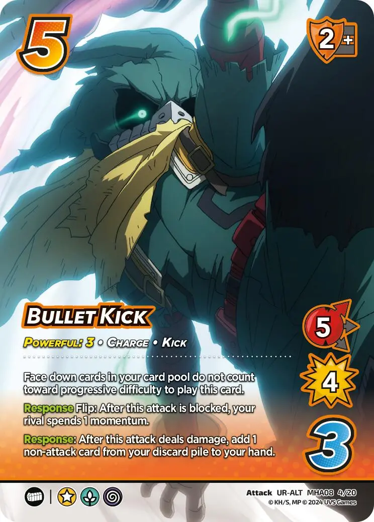 Bullet Kick (Alternate Art) [Challenger Series: My Hero Academia - Dark Hero Arc] 1