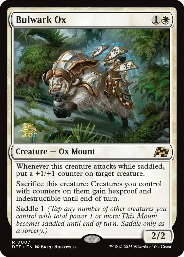 Bulwark Ox [Aetherdrift Prerelease Promos] 1
