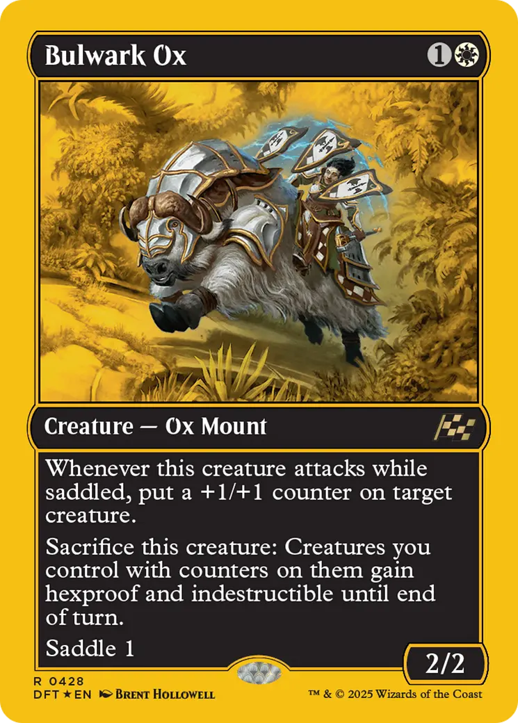 Bulwark Ox (First-Place Foil) [Aetherdrift] 1