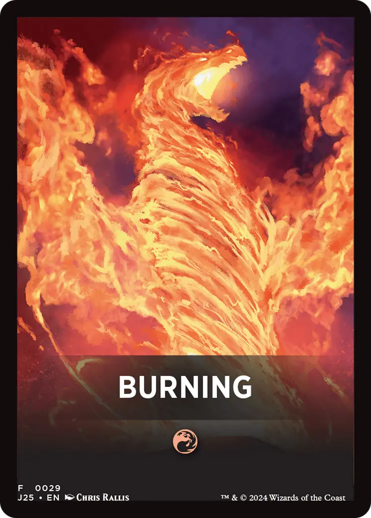 Burning Theme Card [Foundations Jumpstart Front Cards] 1