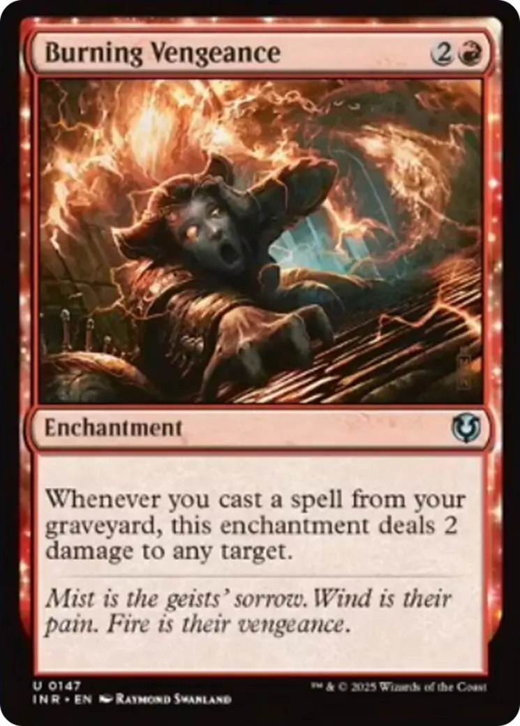 Burning Vengeance [Innistrad Remastered] 1