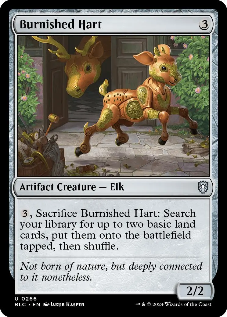 Burnished Hart [Bloomburrow Commander] 1