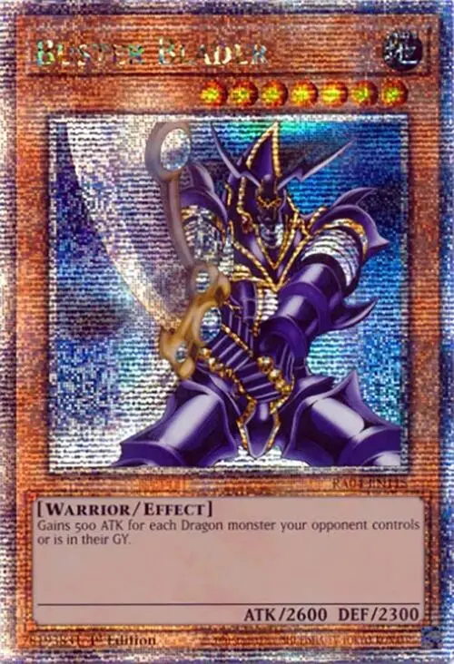 Buster Blader [Ra04-En115] Quarter Century Secret Rare 1