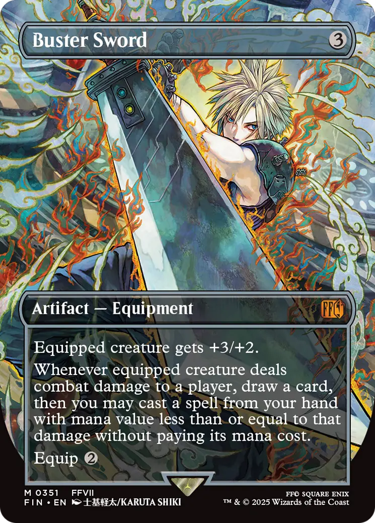 Buster Sword (Borderless) [Final Fantasy] 1