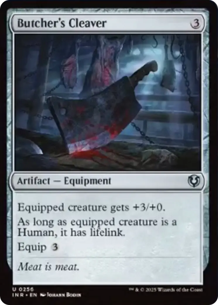 Butcher's Cleaver [Innistrad Remastered] 1