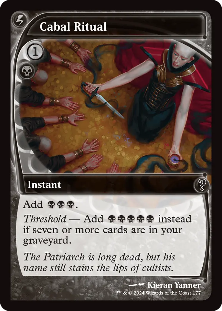 Cabal Ritual (Future Sight) [Mystery Booster 2] 1